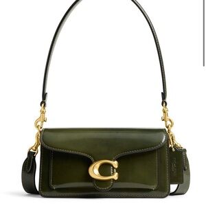 NIP/NWT Coach Tabby 20 Spazzolto Olive/Brass